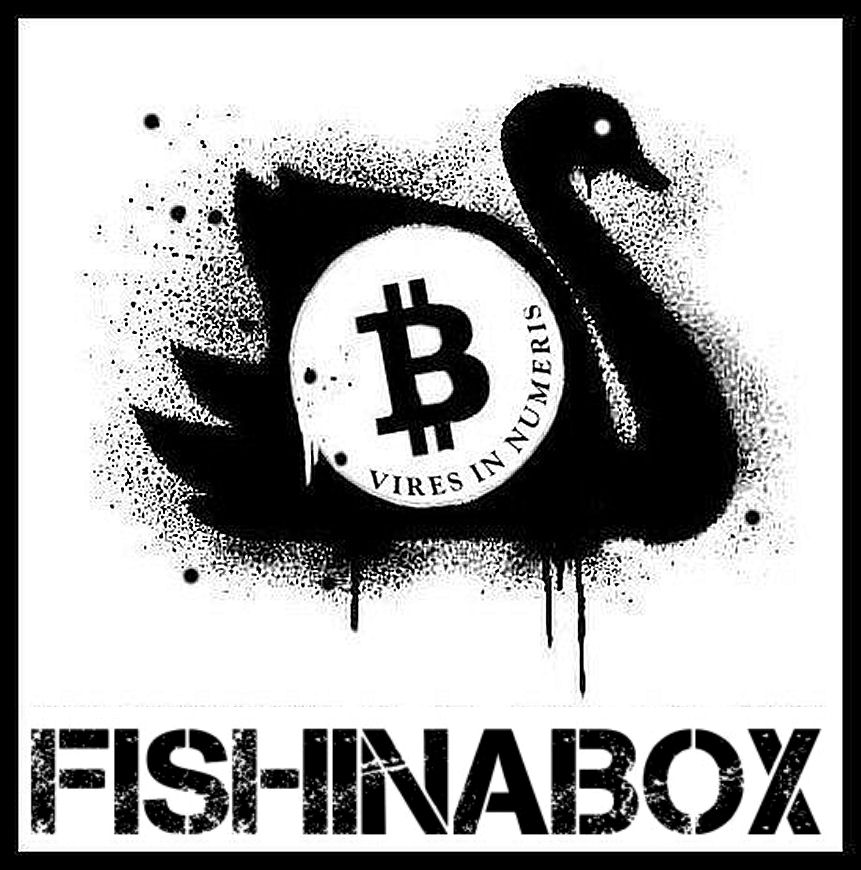 FISHINABOX WEB BLACK SWAN
